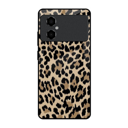 Leopard Seamless Poco M4 5G Glass Cases & Covers Online