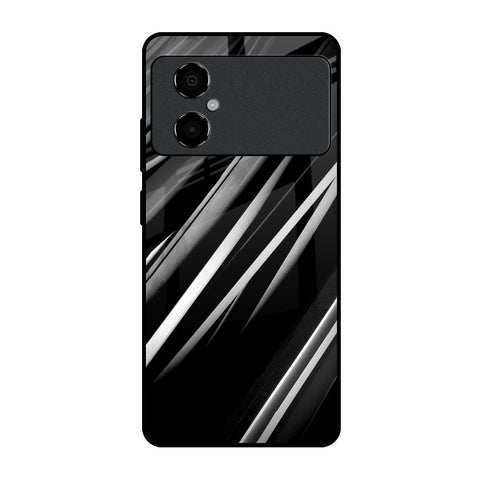 Black & Grey Gradient Poco M4 5G Glass Cases & Covers Online