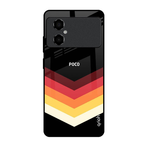 Abstract Arrow Pattern Poco M4 5G Glass Cases & Covers Online