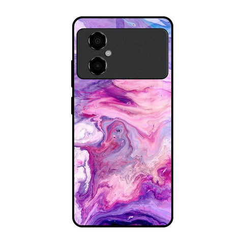 Cosmic Galaxy Poco M4 5G Glass Cases & Covers Online