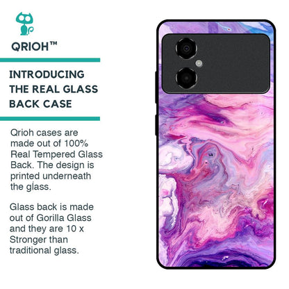 Cosmic Galaxy Glass Case for Poco M4 5G