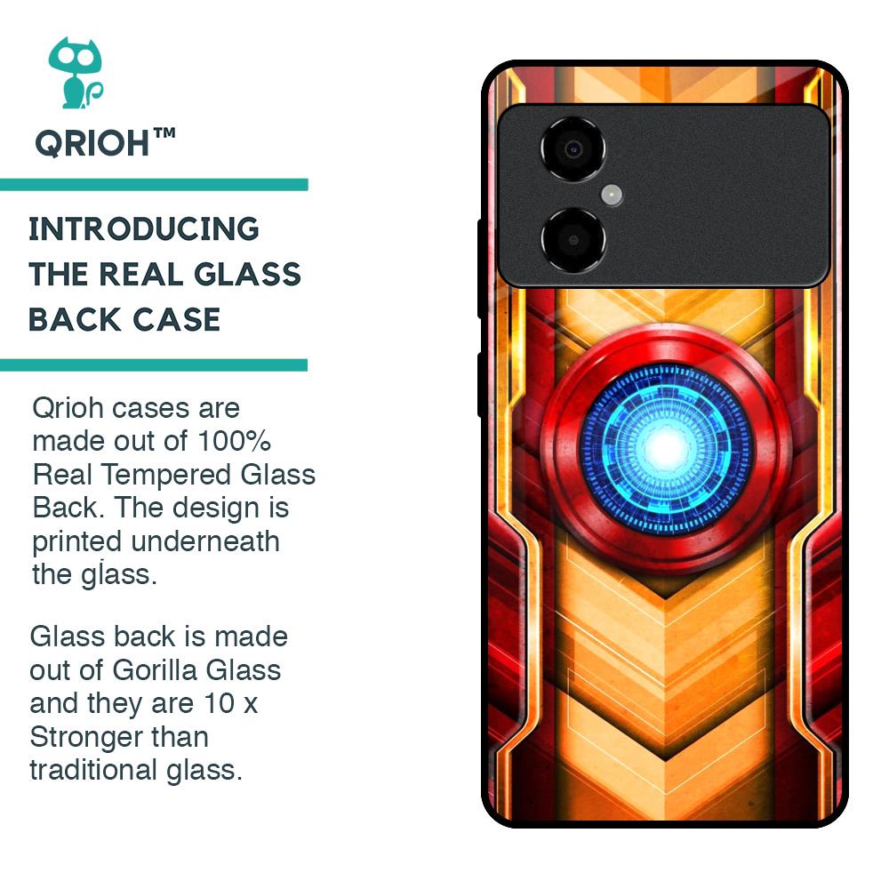 Arc Reactor Glass Case for Poco M4 5G