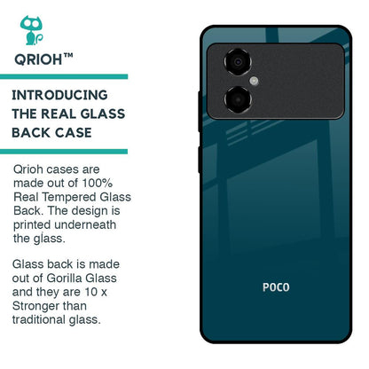 Emerald Glass Case for Poco M4 5G