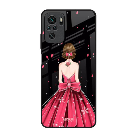 Fashion Princess Redmi Note 11 SE Glass Back Cover Online