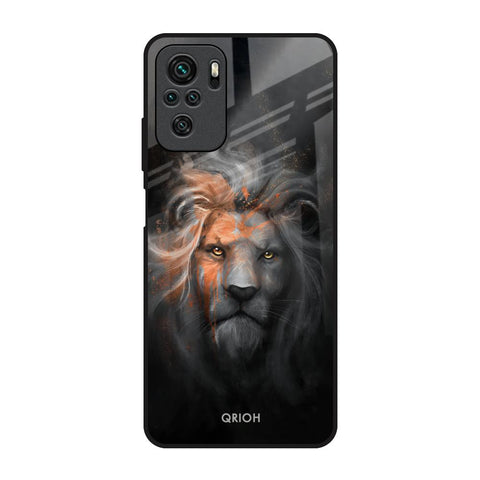 Devil Lion Redmi Note 11 SE Glass Back Cover Online