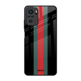 Vertical Stripes Redmi Note 11 SE Glass Back Cover Online