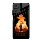 Luffy One Piece Redmi Note 11 SE Glass Back Cover Online