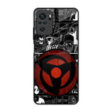 Sharingan Redmi Note 11 SE Glass Back Cover Online