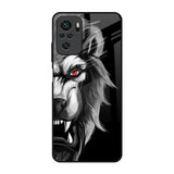 Wild Lion Redmi Note 11 SE Glass Back Cover Online