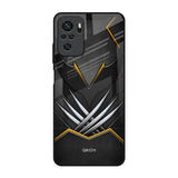 Black Warrior Redmi Note 11 SE Glass Back Cover Online