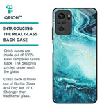 Sea Water Glass Case for Redmi Note 11 SE