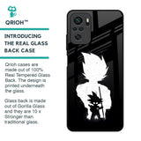 Monochrome Goku Glass Case for Redmi Note 11 SE