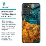 Architecture Map Glass Case for Redmi Note 11 SE