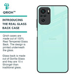 Teal Glass Case for Redmi Note 11 SE