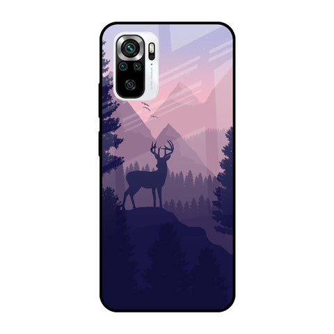 Deer In Night Redmi Note 11 SE Glass Cases & Covers Online