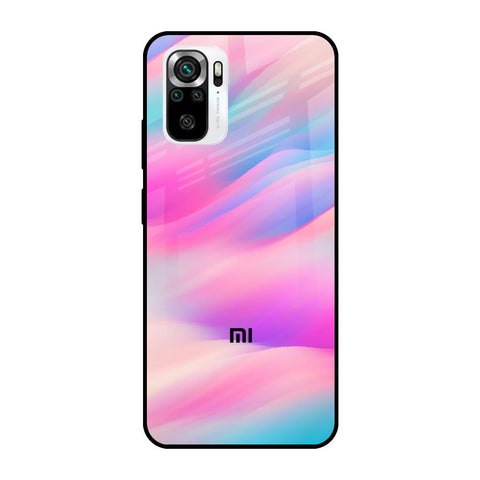 Colorful Waves Redmi Note 11 SE Glass Cases & Covers Online