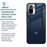 Overshadow Blue Glass Case For Redmi Note 11 SE