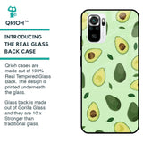 Avocado Green Glass Case For Redmi Note 11 SE