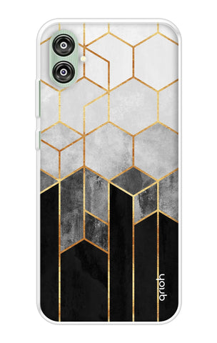 Hexagonal Pattern Samsung Galaxy F04 Back Cover