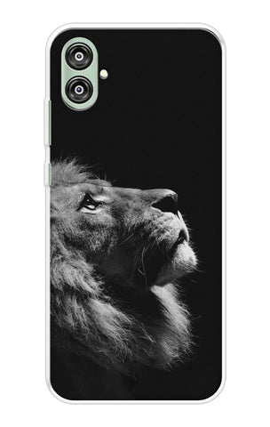Lion Looking to Sky Samsung Galaxy F04 Back Cover