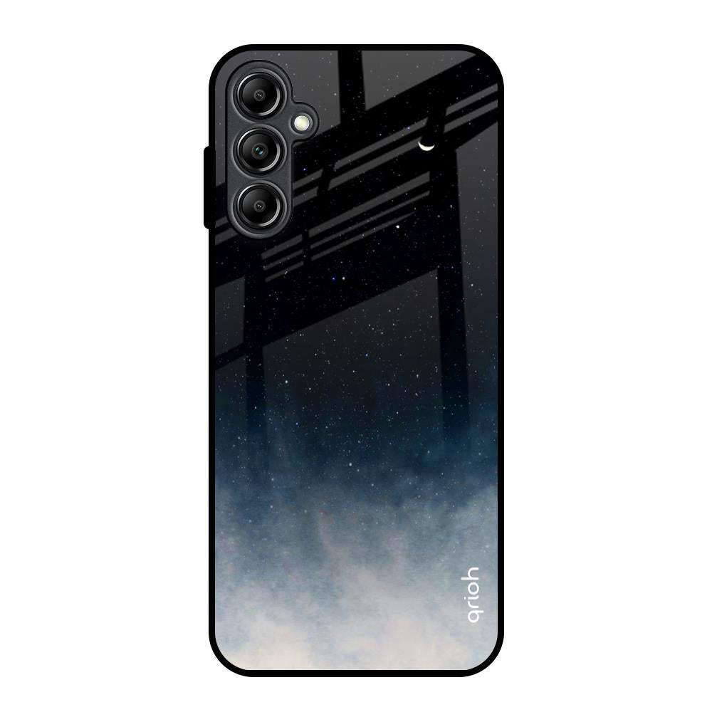 Black Aura Samsung Galaxy A14 5G Glass Back Cover Online