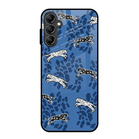 Blue Cheetah Samsung Galaxy A14 5G Glass Back Cover Online
