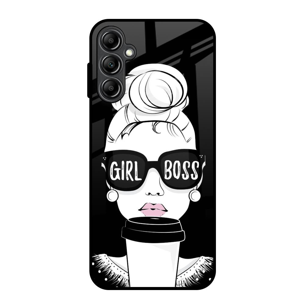 Girl Boss Samsung Galaxy A14 5G Glass Back Cover Online