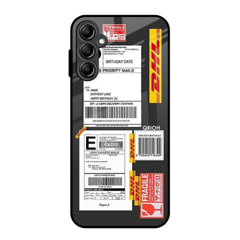 Cool Barcode Label Samsung Galaxy A14 5G Glass Back Cover Online