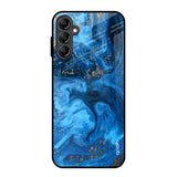 Gold Sprinkle Samsung Galaxy A14 5G Glass Back Cover Online