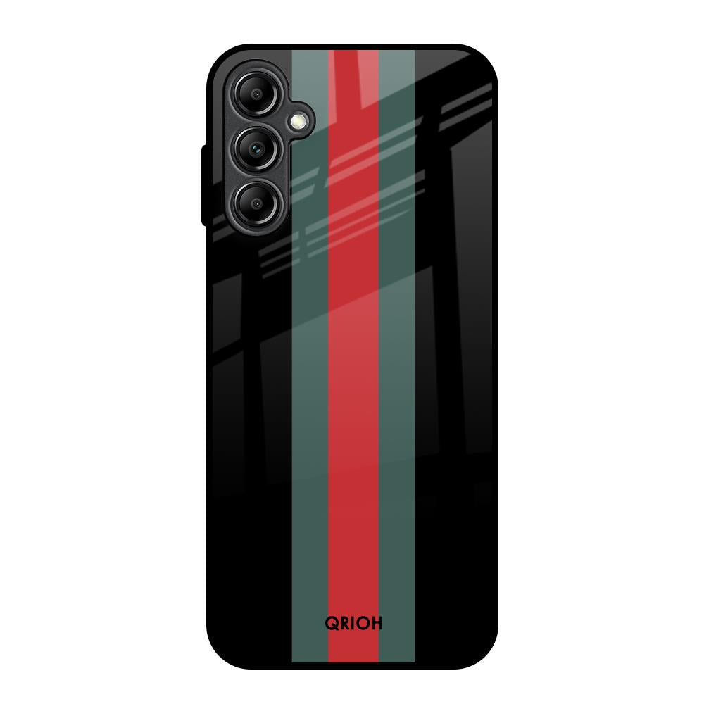 Vertical Stripes Samsung Galaxy A14 5G Glass Back Cover Online