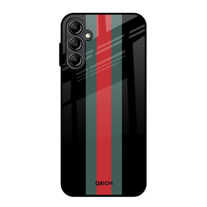 Vertical Stripes Samsung Galaxy A14 5G Glass Back Cover Online