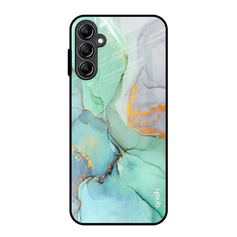 Green Marble Samsung Galaxy A14 5G Glass Back Cover Online