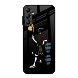 Luffy Line Art Samsung Galaxy A14 5G Glass Back Cover Online