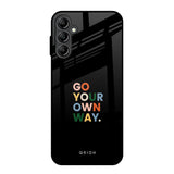 Go Your Own Way Samsung Galaxy A14 5G Glass Back Cover Online
