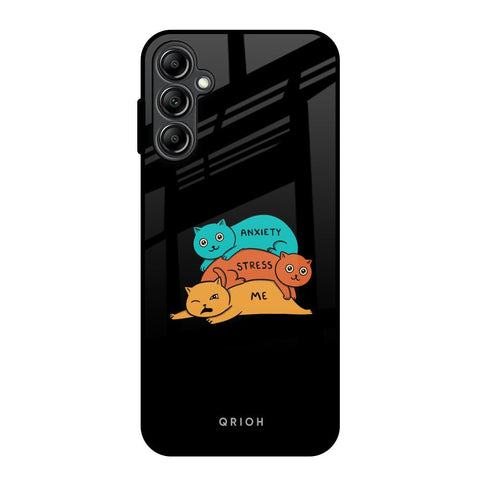 Anxiety Stress Samsung Galaxy A14 5G Glass Back Cover Online