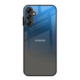 Blue Grey Ombre Samsung Galaxy A14 5G Glass Back Cover Online