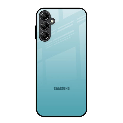 Arctic Blue Samsung Galaxy A14 5G Glass Back Cover Online