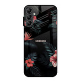 Tropical Art Flower Samsung Galaxy A14 5G Glass Back Cover Online