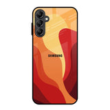 Magma Color Pattern Samsung Galaxy A14 5G Glass Back Cover Online