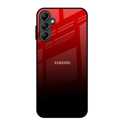 Maroon Faded Samsung Galaxy A14 5G Glass Back Cover Online