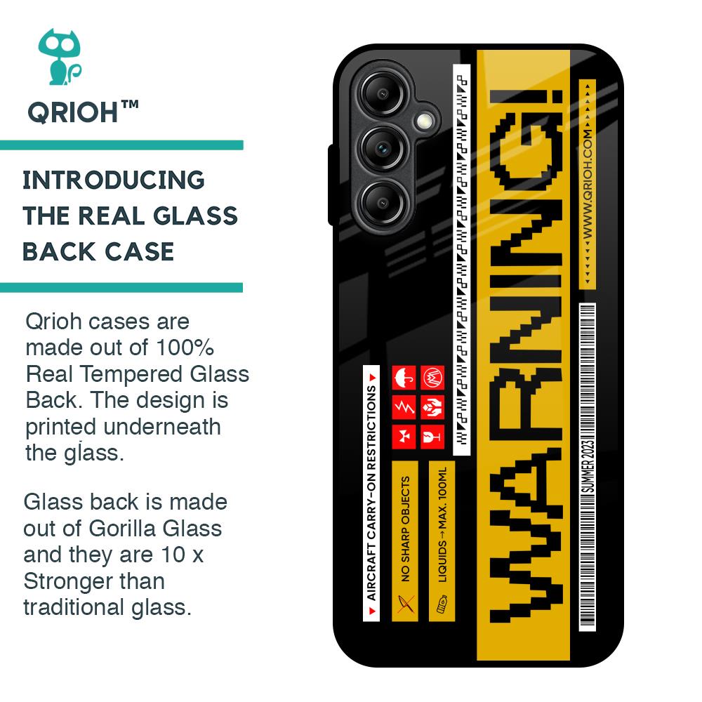 Aircraft Warning Glass Case for Samsung Galaxy A14 5G