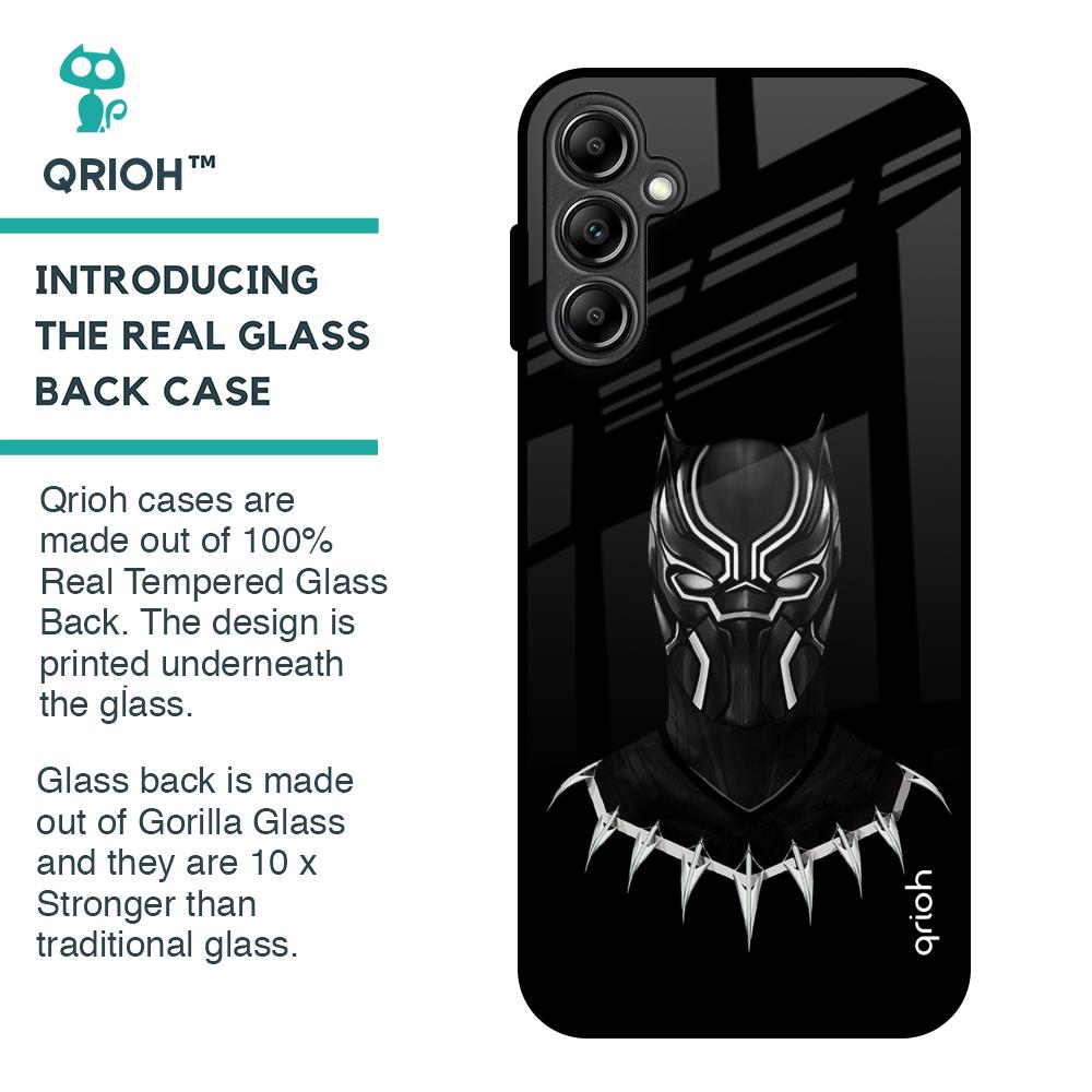 Dark Superhero Glass Case for Samsung Galaxy A14 5G