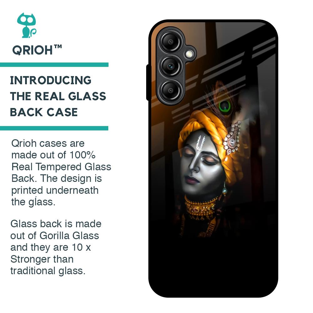Ombre Krishna Glass Case for Samsung Galaxy A14 5G