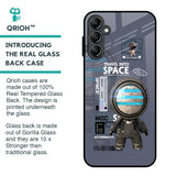 Space Travel Glass Case for Samsung Galaxy A14 5G