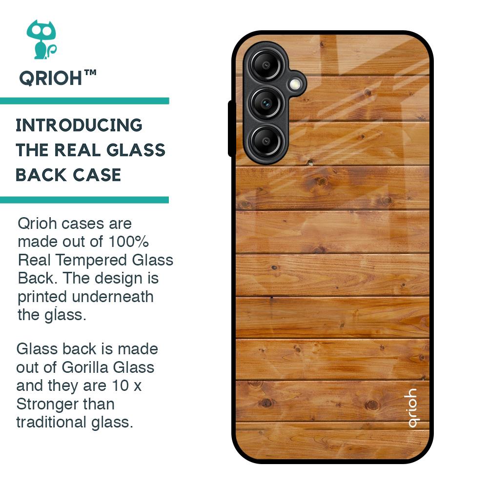 Timberwood Glass Case for Samsung Galaxy A14 5G