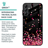 Heart Rain Fall Glass Case For Samsung Galaxy A14 5G