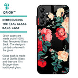 Floral Bunch Glass Case For Samsung Galaxy A14 5G