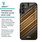 Diagonal Slash Pattern Glass Case for Samsung Galaxy A14 5G