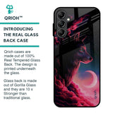 Moon Wolf Glass Case for Samsung Galaxy A14 5G