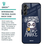 Struggling Panda Glass Case for Samsung Galaxy A14 5G